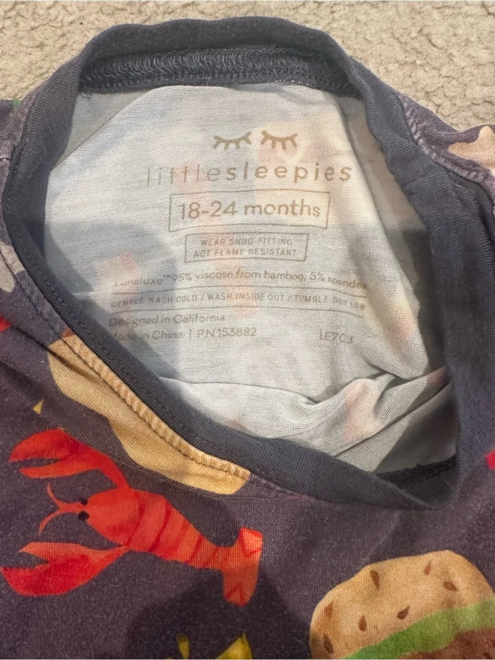 Little Sleepies soft pajama